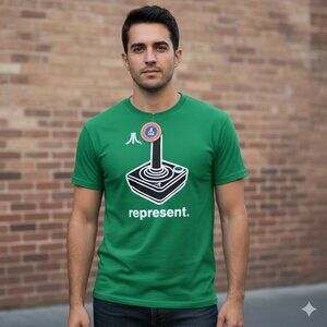 Vintage Atari Green Shirt